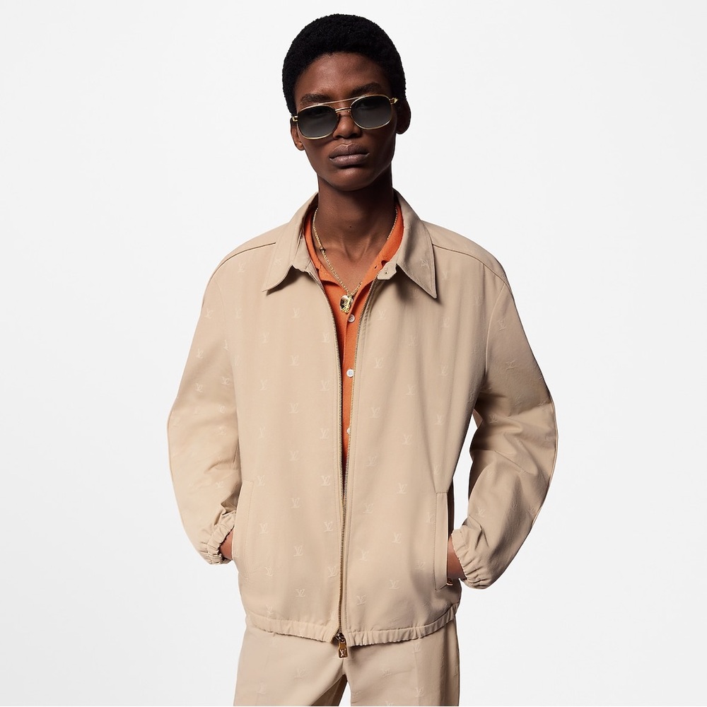 LV Blason Cotton Jacquard Blouson